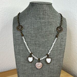 OOAK handmade heart necklace 1a